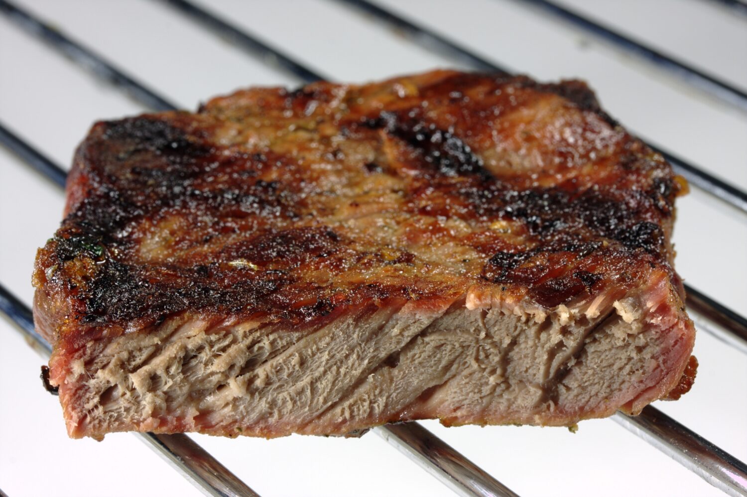 a piece of grilled meat