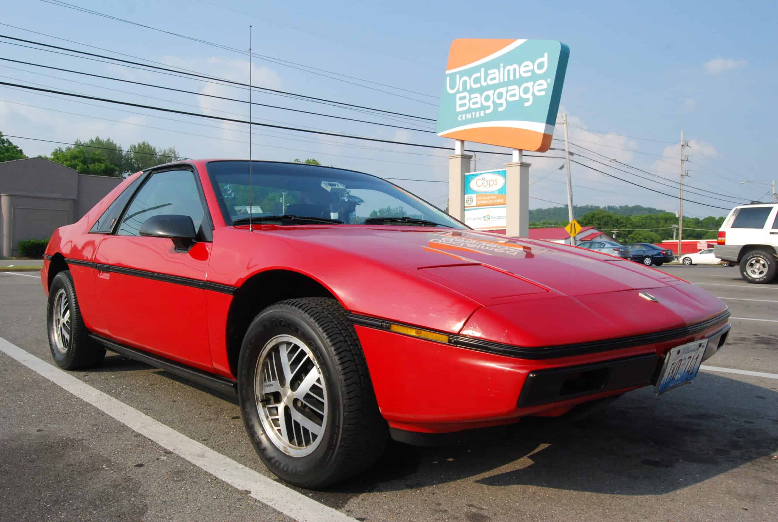 My Fiero at the Unclaimed Baggage Center, Scottsboro, AL by artistmac