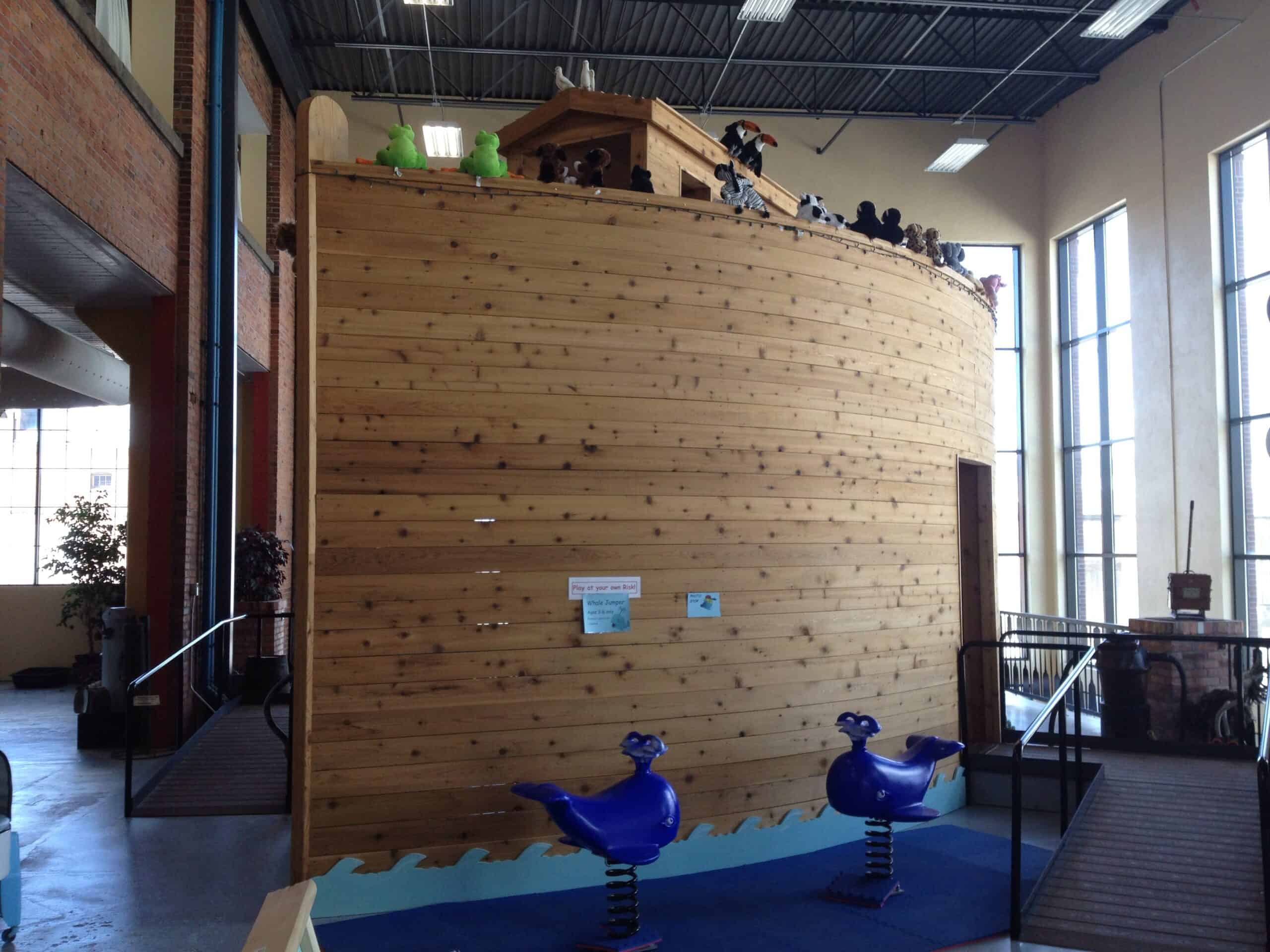 At the Museum of Clean, the water exhibits are in a big ark by Ethan Prater