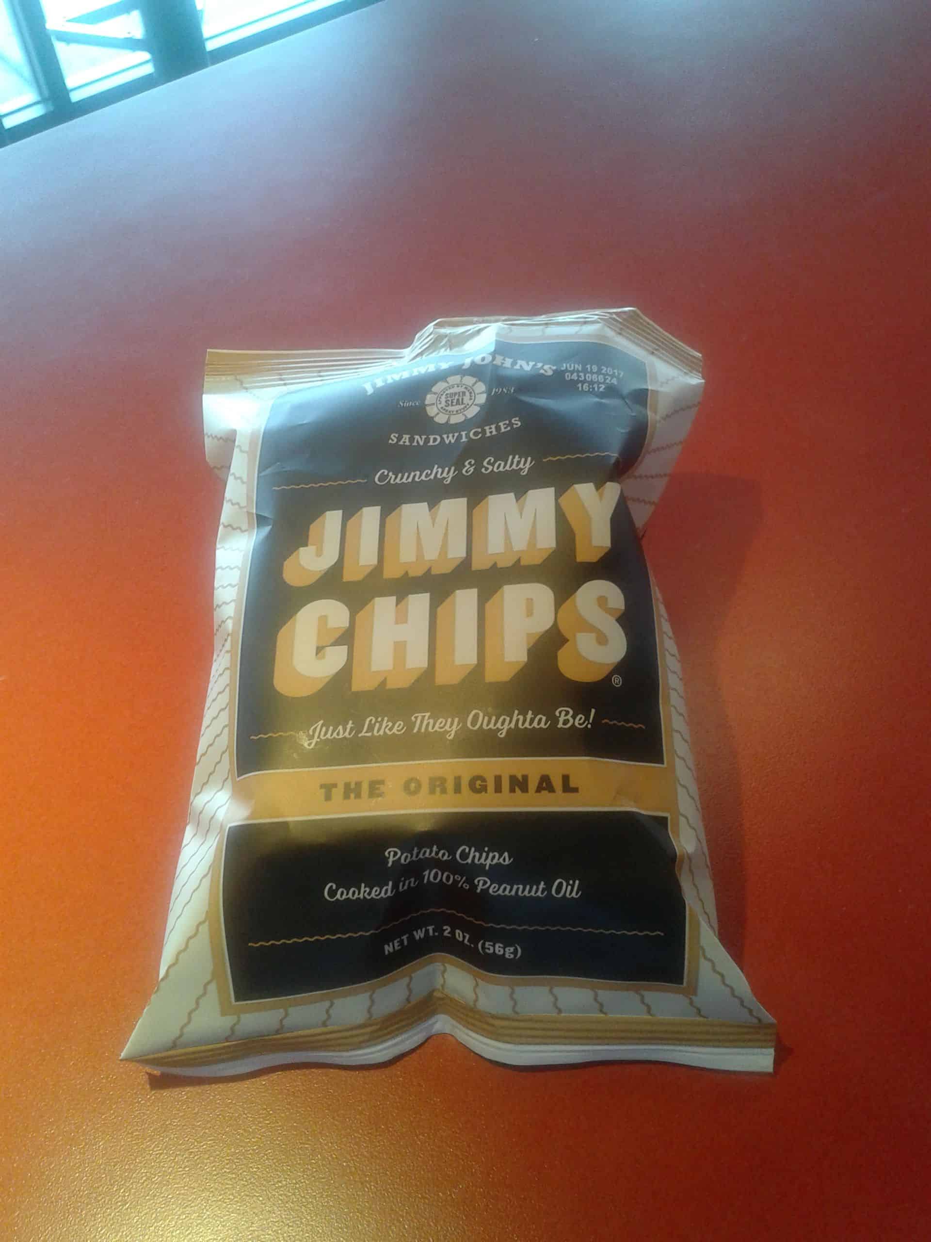 Jimmy Chips from Jimmy John's