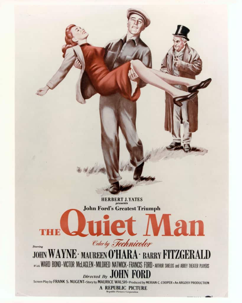 Maureen O'Hara And John Wayne In 'The Quiet Man'