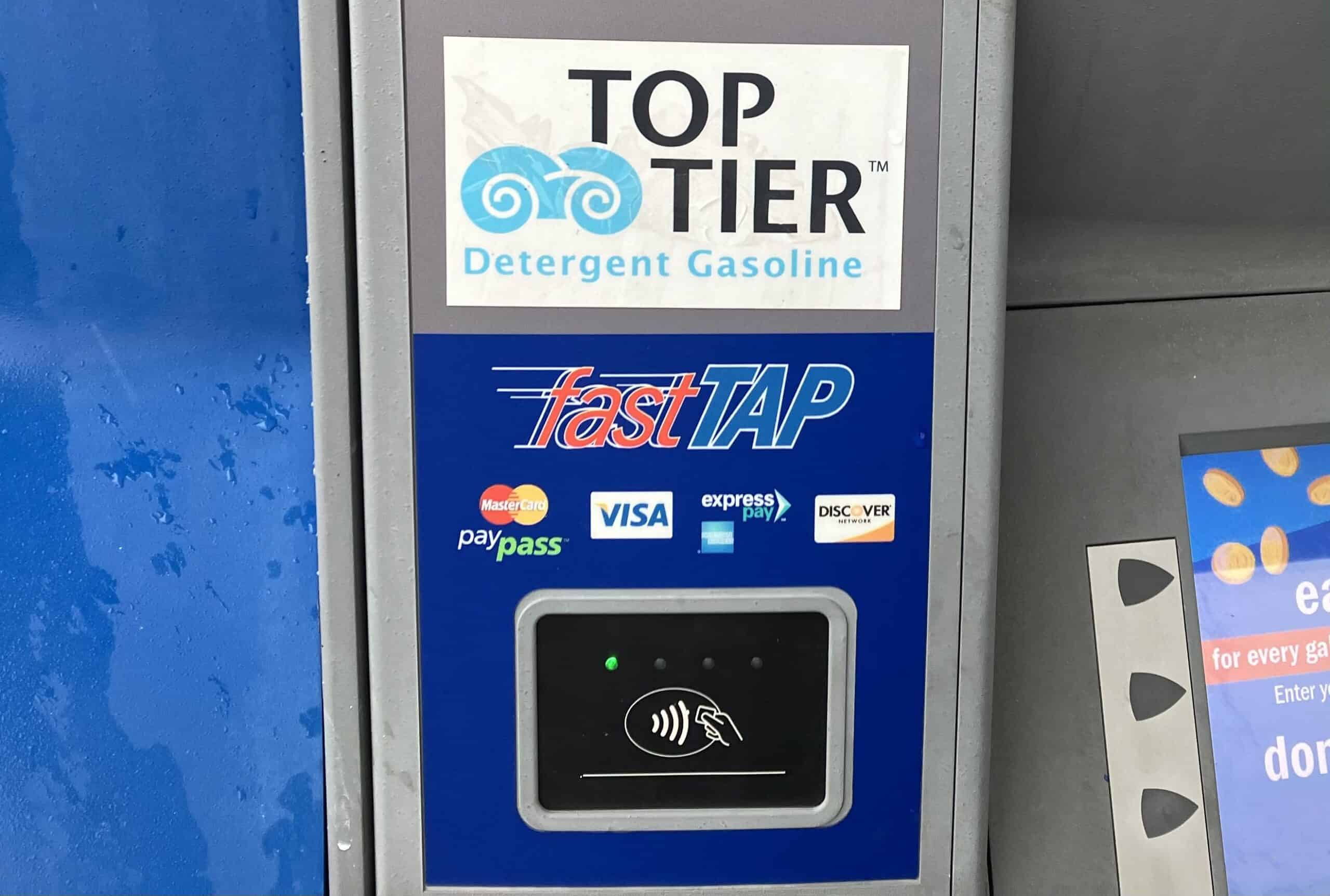 TOP TIER gas sticker