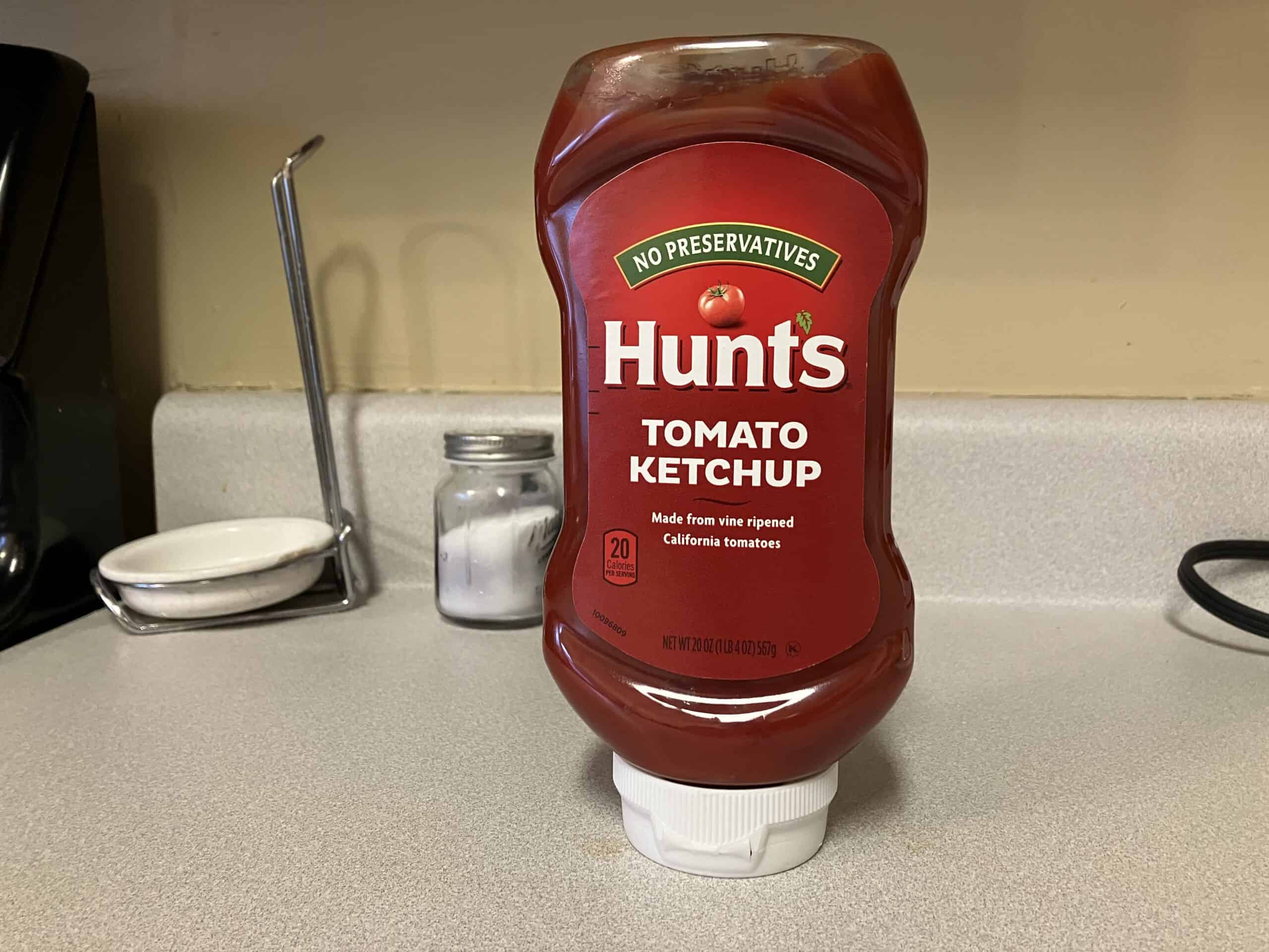 Hunt's ketchup bottle