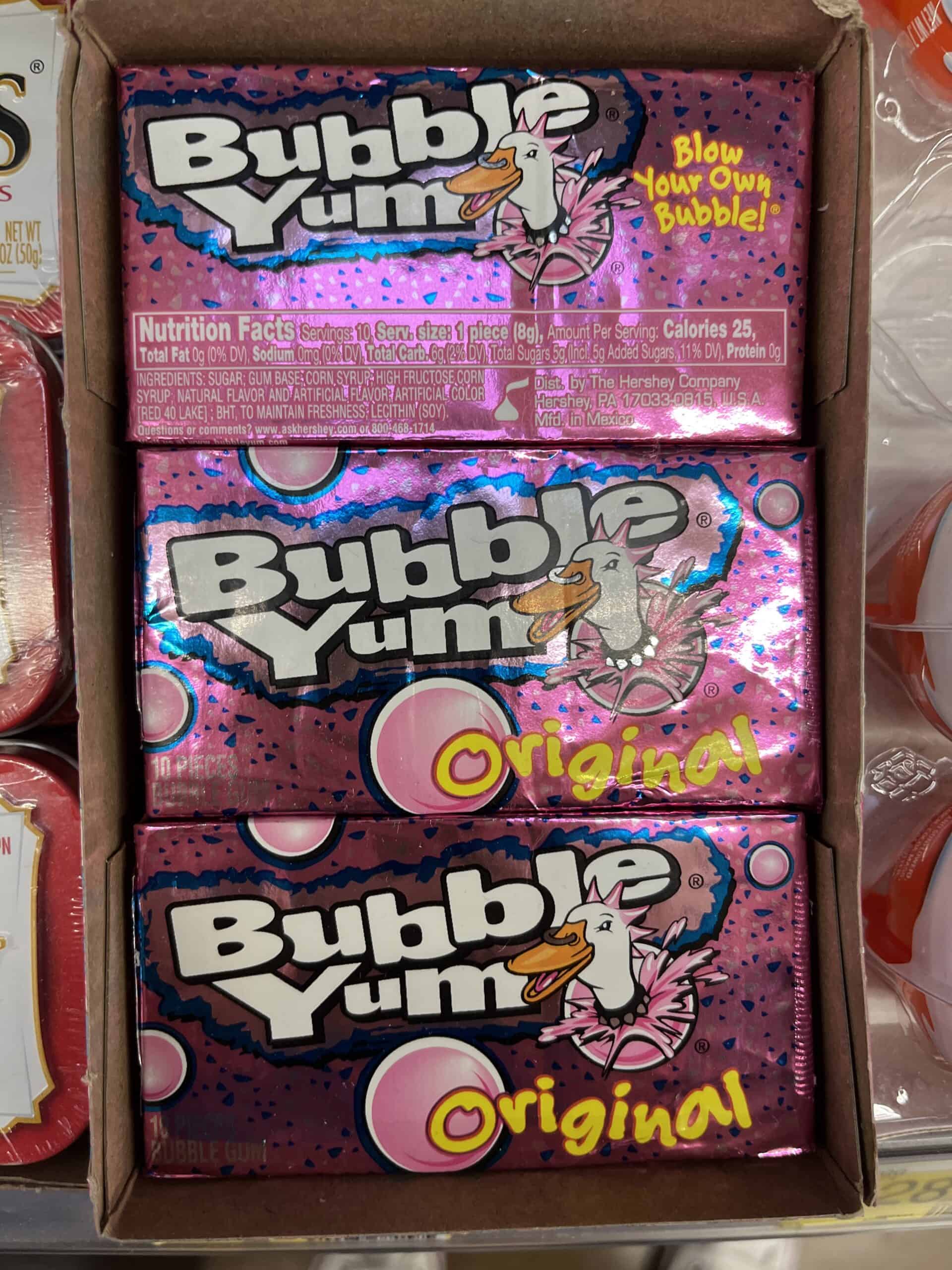 Bubble Yum gum