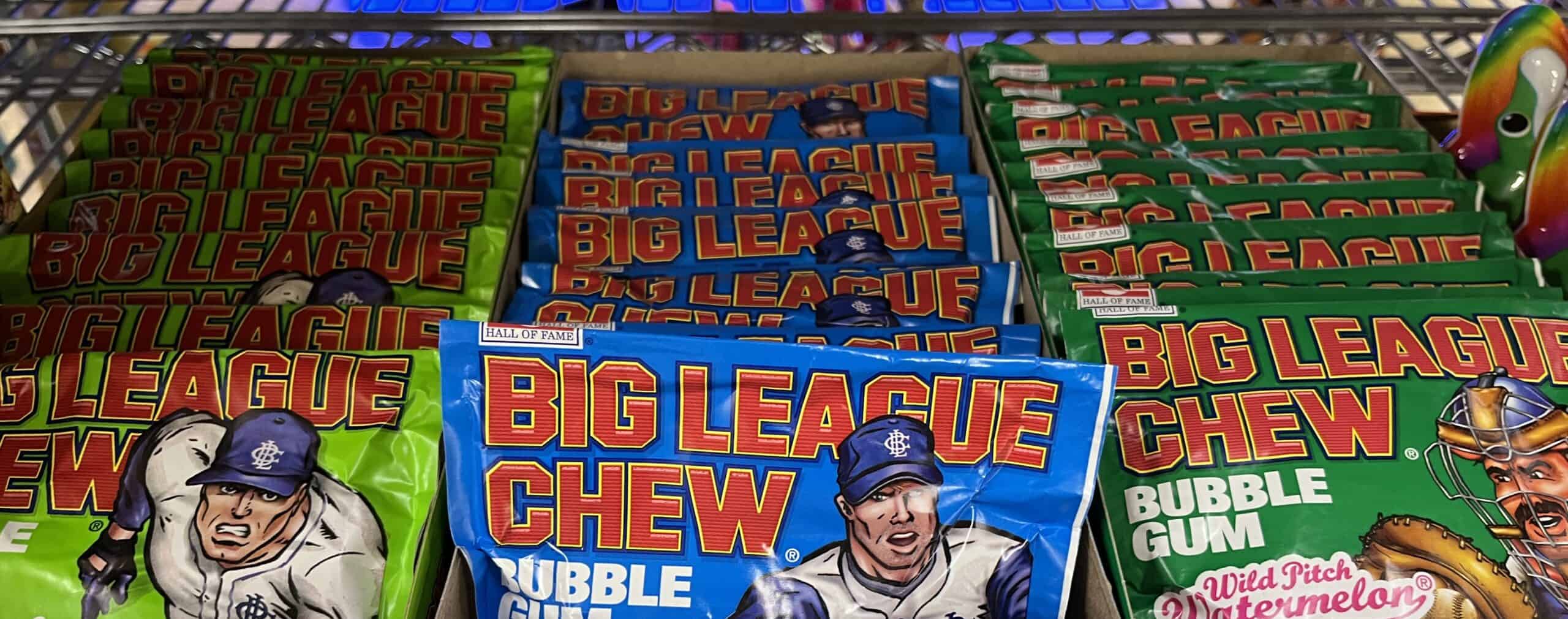 Big League Chew gum