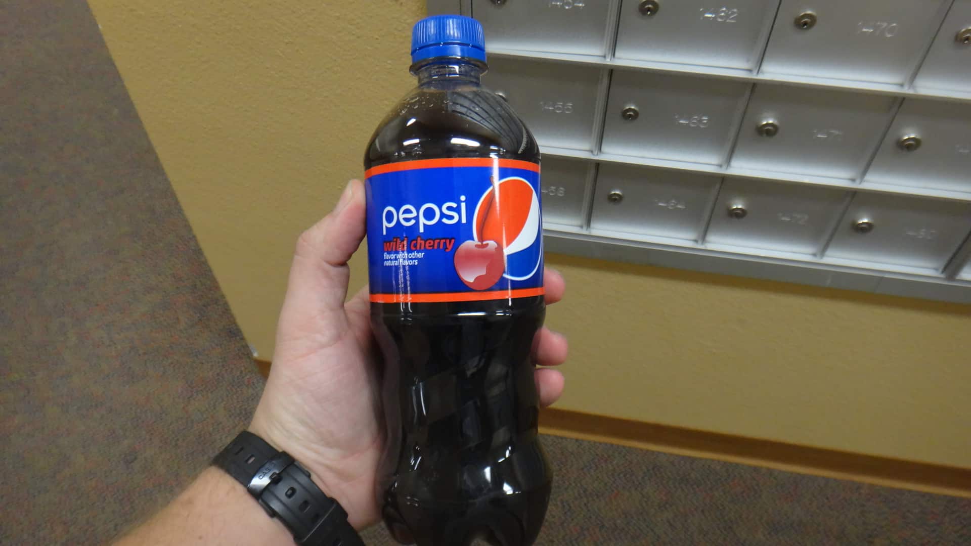 Pepsi Wild Cherry branding  by Continental 738