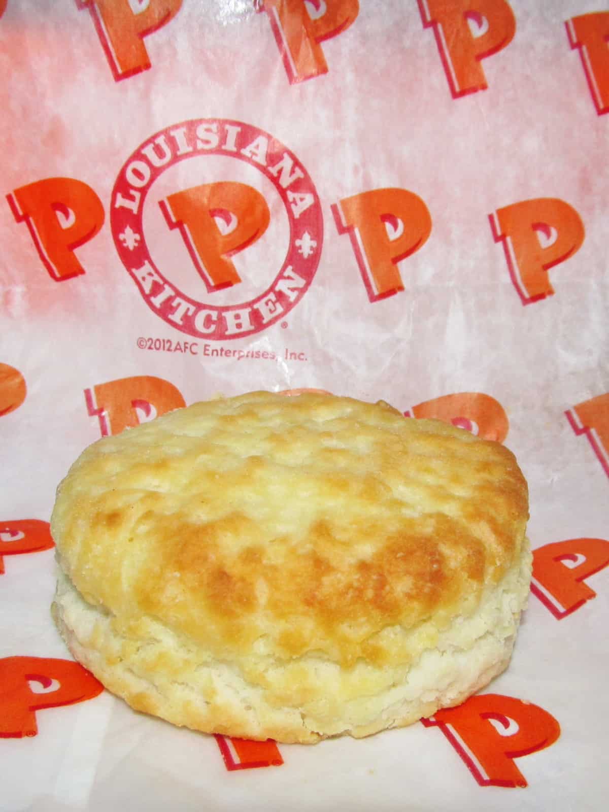 Biscuit from Popeyes