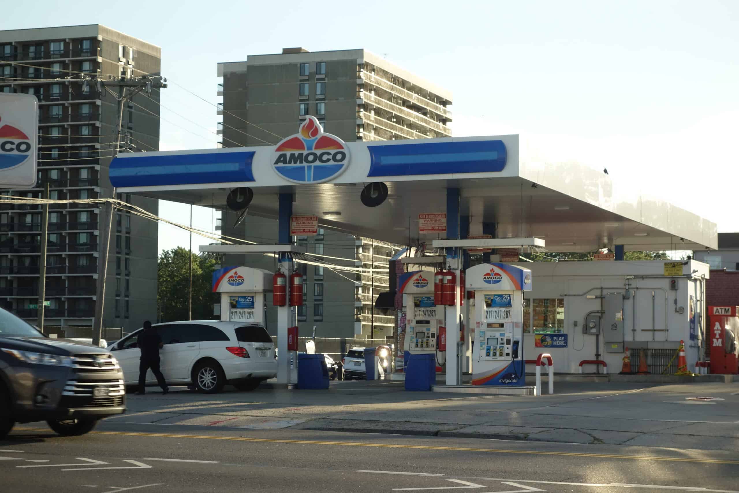 Amoco gas station