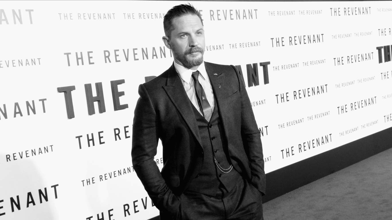 Tom Hardy 2015 | An Alternative View Of The Premiere Of 20th Century Fox And Regency Enterprises' "The Revenant"