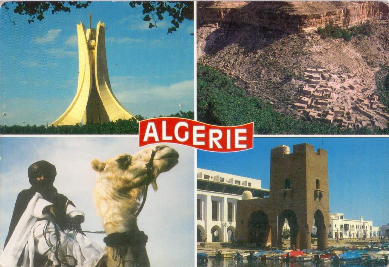 Algeria by i Postcross