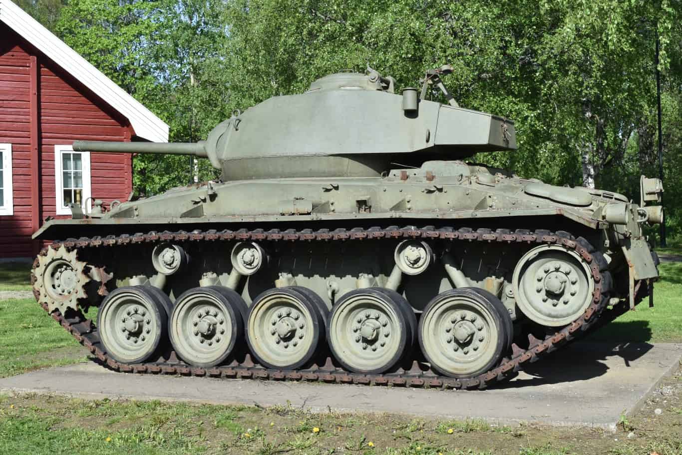 M24 Chaffee Light Tank. Oslo G... by Alan Wilson