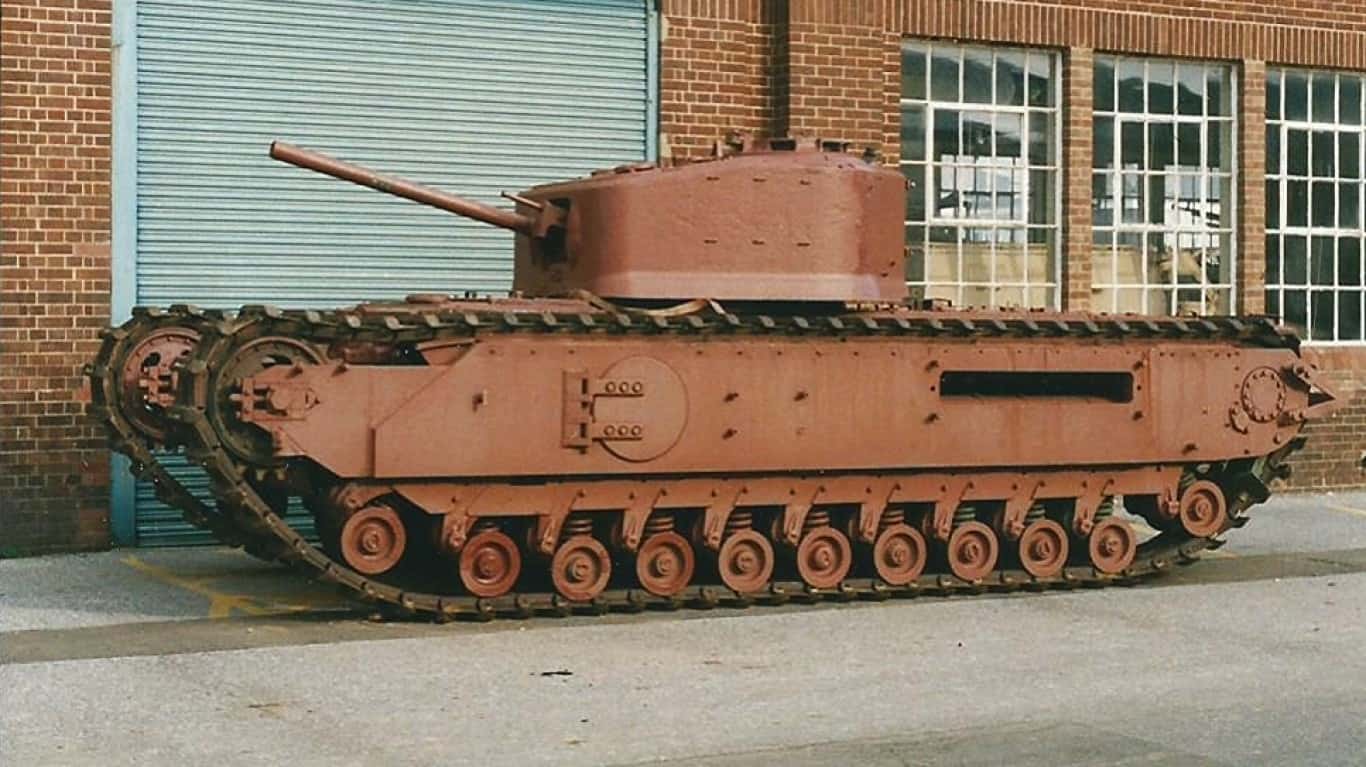 Infantry Tank Mk.IV (A22), Chu... by Hugh Llewelyn
