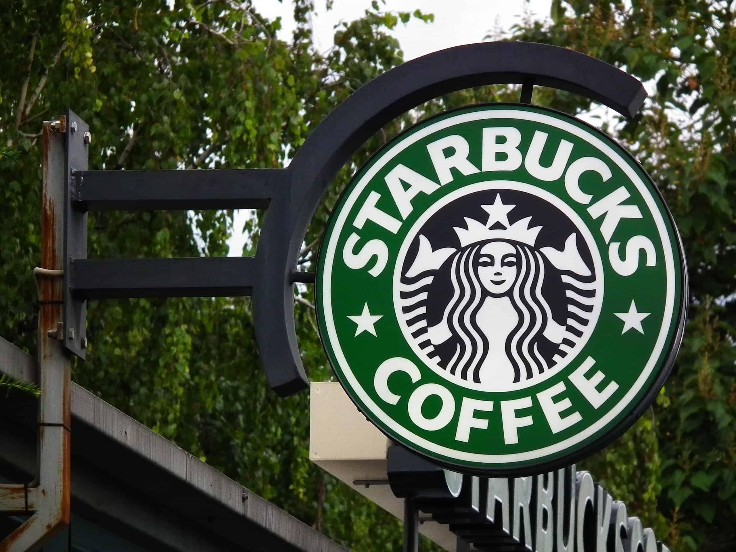 Starbucks exterior sign