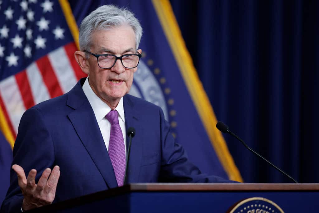 Fed Reserve Board Chair Powell Announces Interest Rate Decision