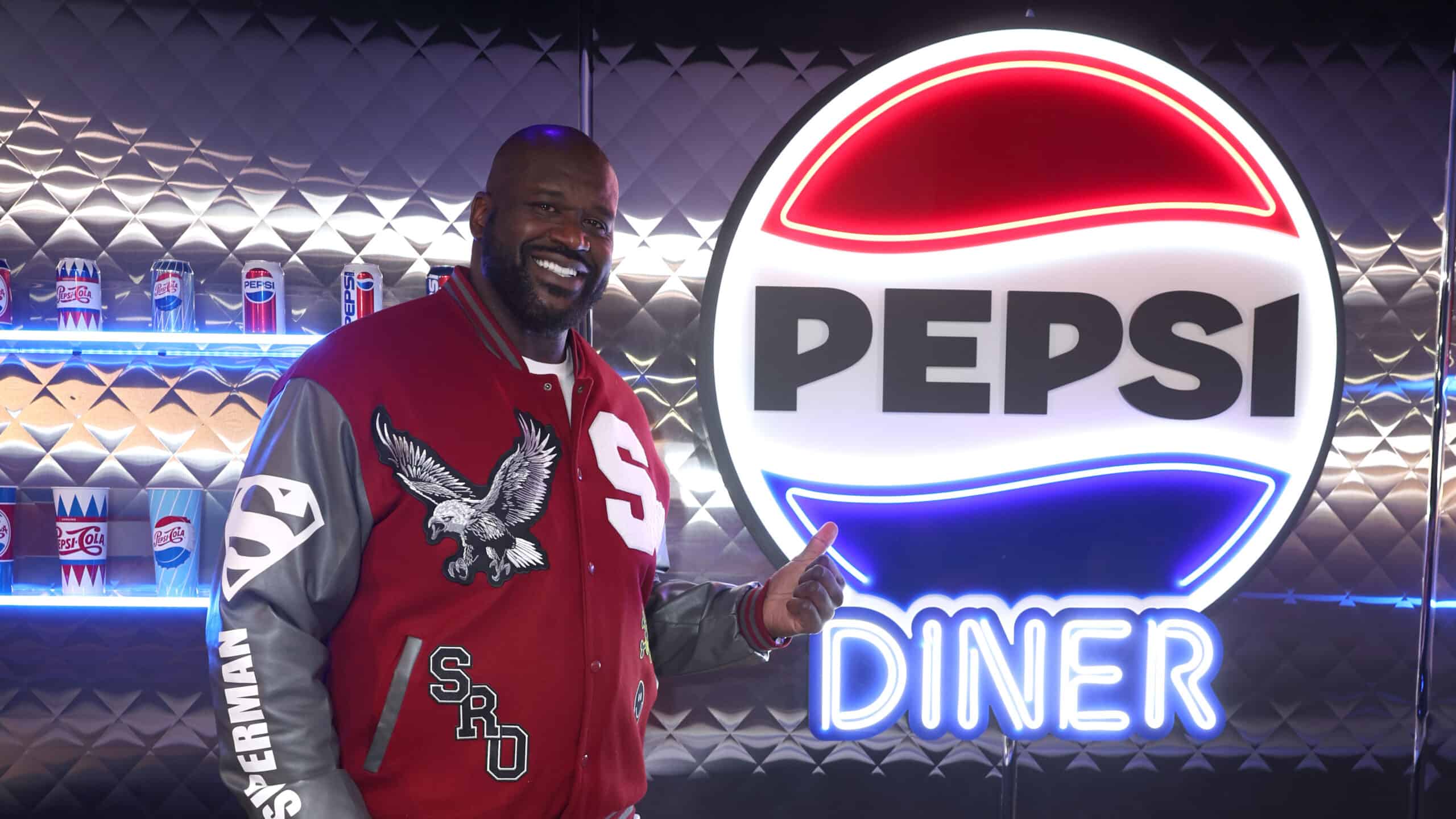 The Pepsi Diner During Super Bowl LVIII in Las Vegas