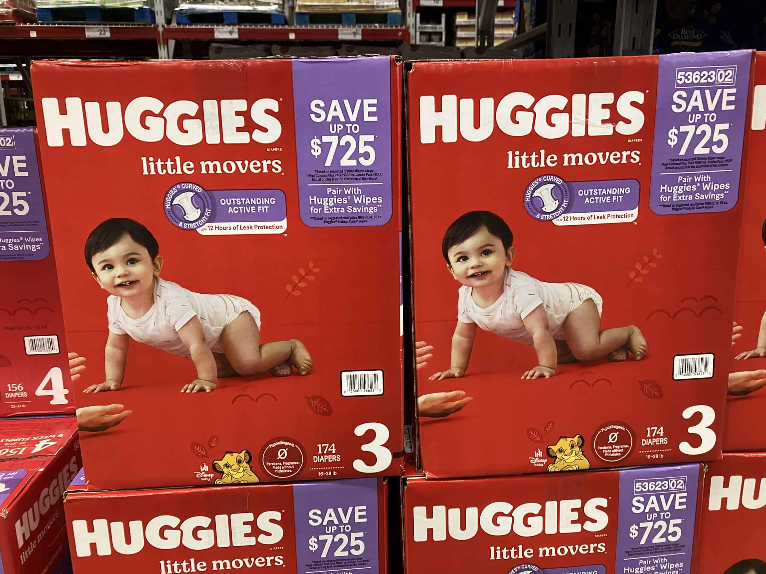 Huggies Little Movers diapers