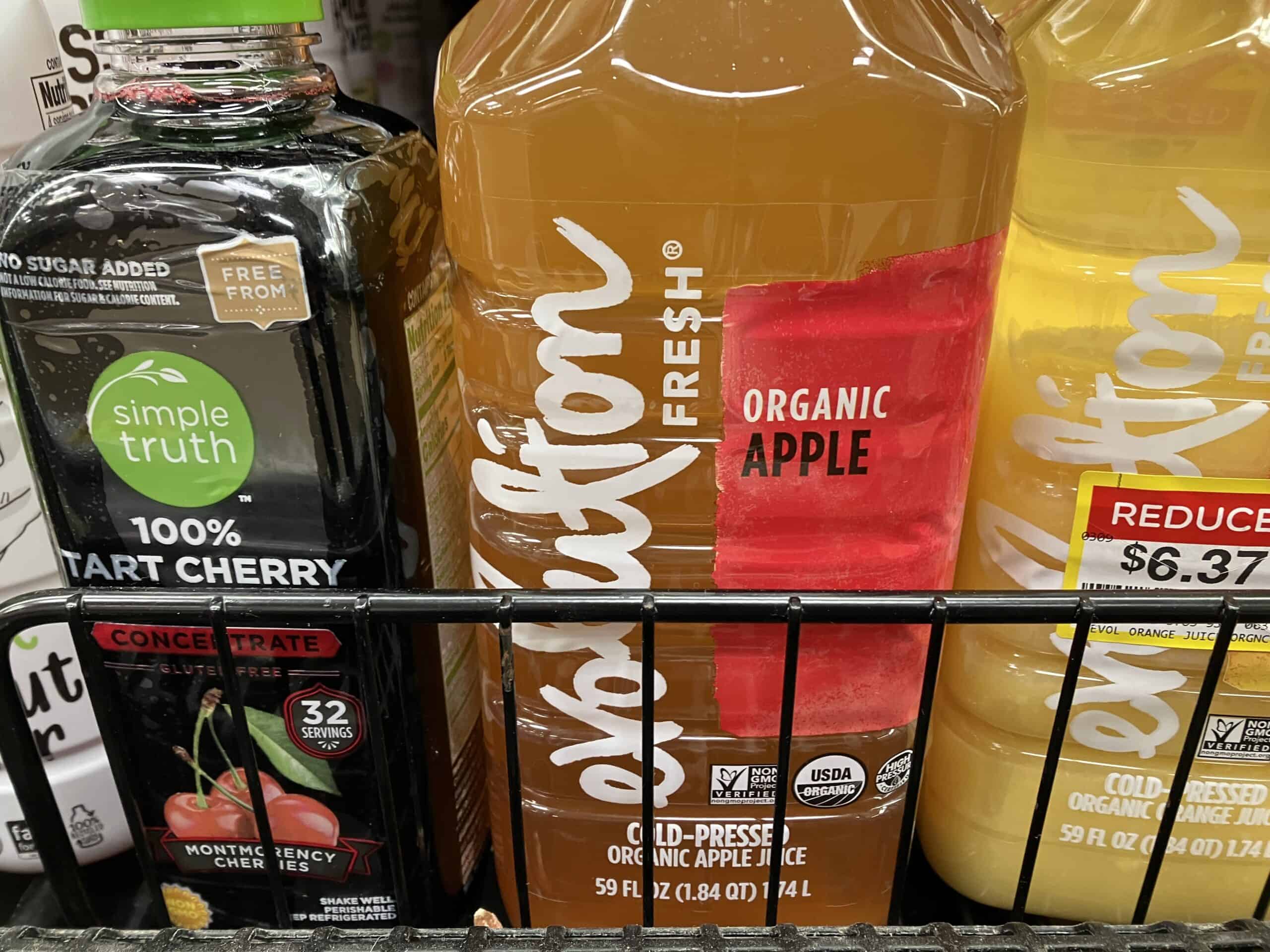Evolution organic apple juice