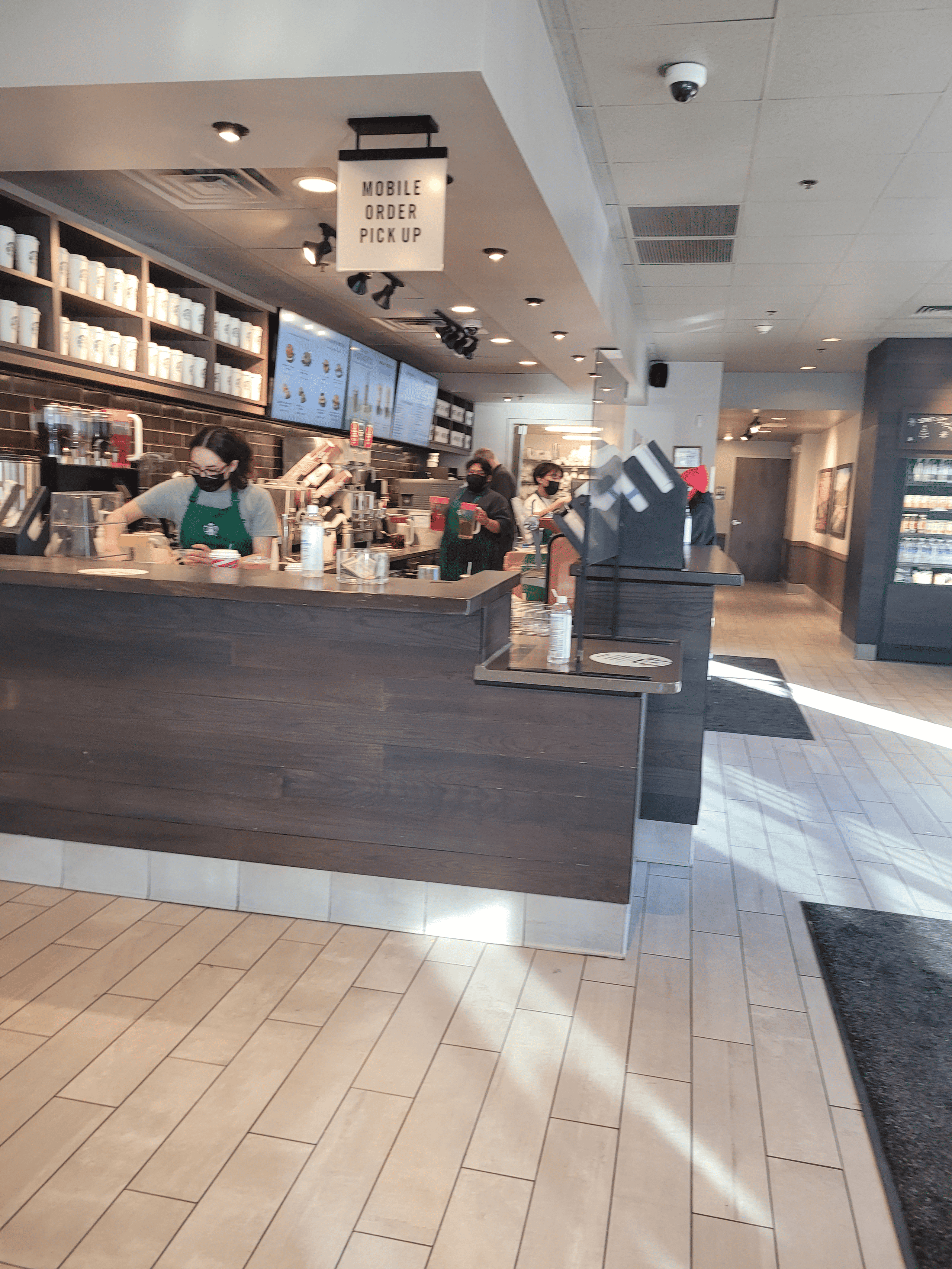 Starbucks interior