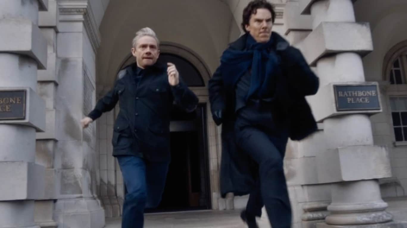 Sherlock, "The Final Problem" | Martin Freeman and Benedict Cumberbatch in Sherlock (2010)