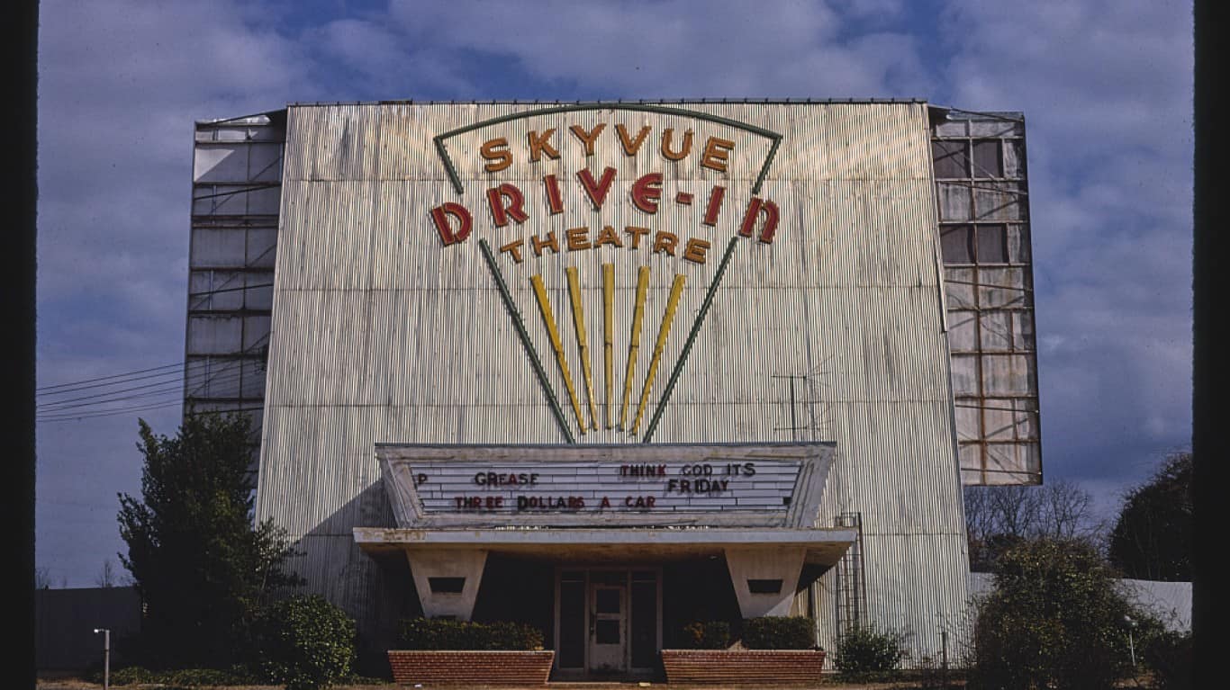Dothan+Alabama | Sky View Drive-In Theater, Dothan, Alabama (LOC)
