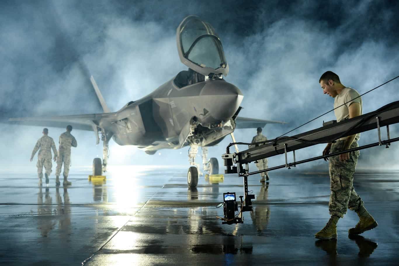 Italy+F-35 | 2d Audiovisual Squadron Creates Air Force Space Command Production