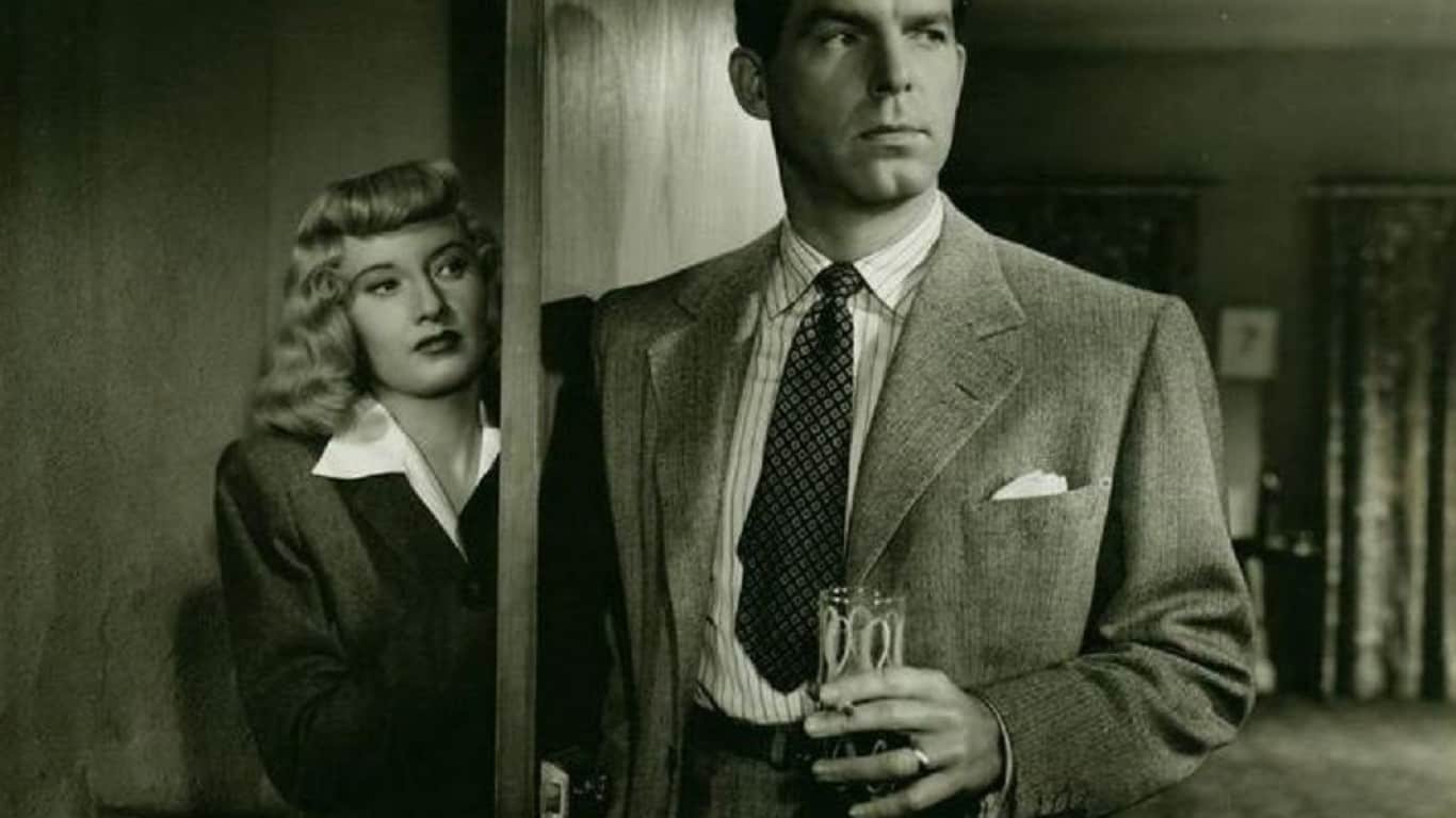 Double Indemnity (1944) | Barbara Stanwyck and Fred MacMurray in Double Indemnity (1944)