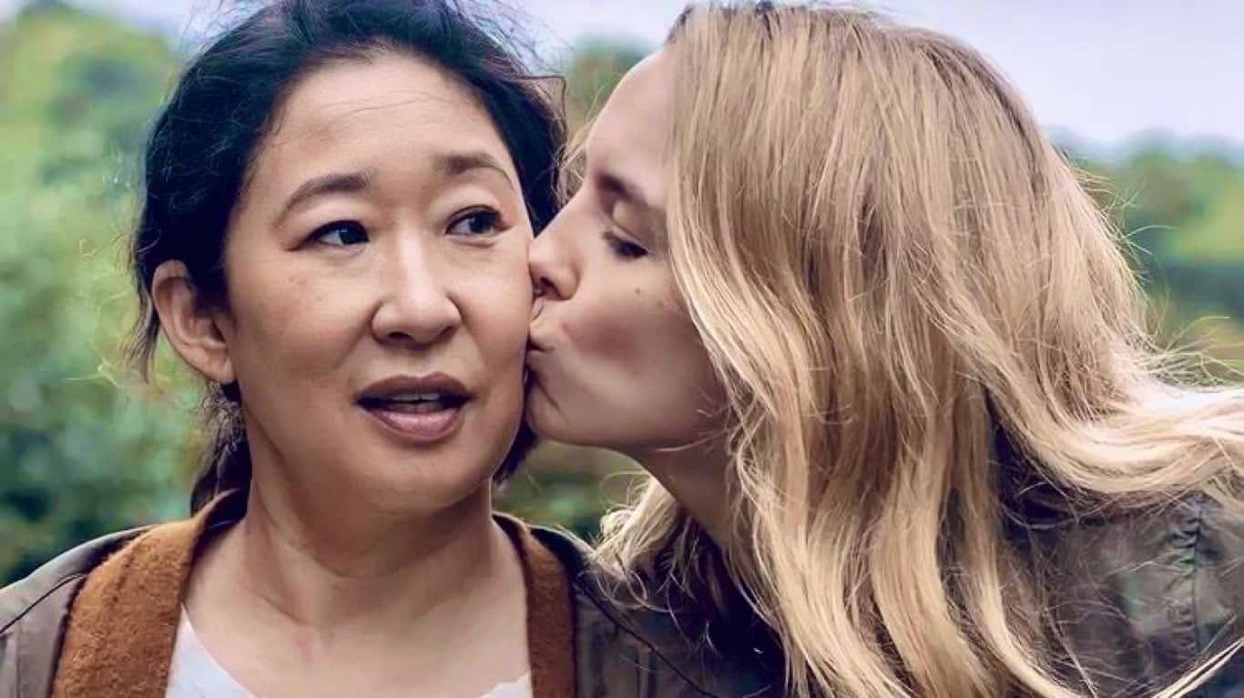 Killing Eve, "Hello, Losers" | Sandra Oh and Jodie Comer in Killing Eve: Hello, Losers (2022)