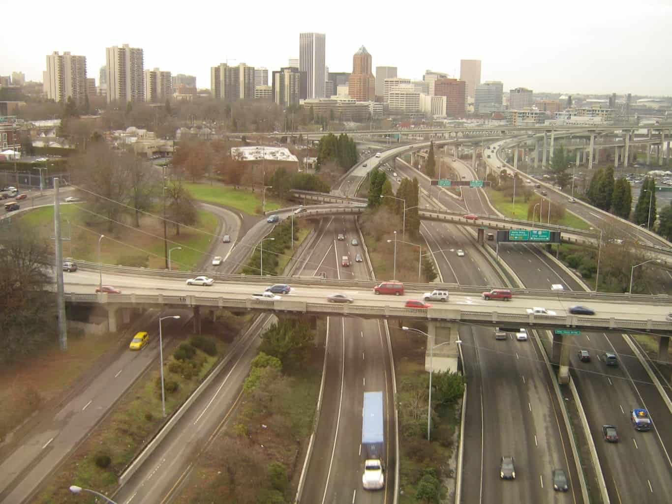 Oregon+skyline+aerial | Portland