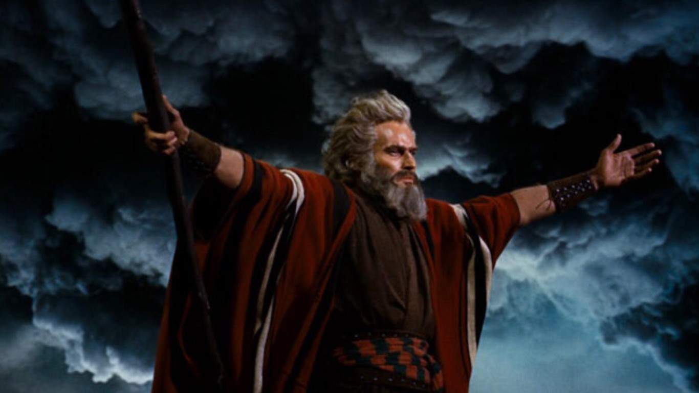 Moses | Charlton Heston in The Ten Commandments (1956)