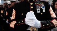 The Marines | Veterans Day Parade Held On New York's 5th Avenue