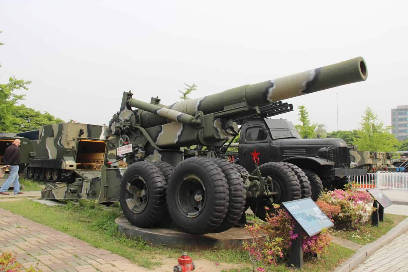 South+Korea+artillery | M115 8-Inch Howitzer (USA)