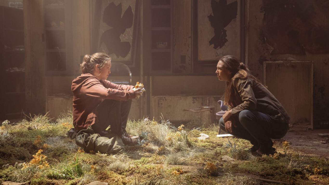 The Last of Us (2023-Present) | Anna Torv and Bella Ramsey in The Last of Us (2023)