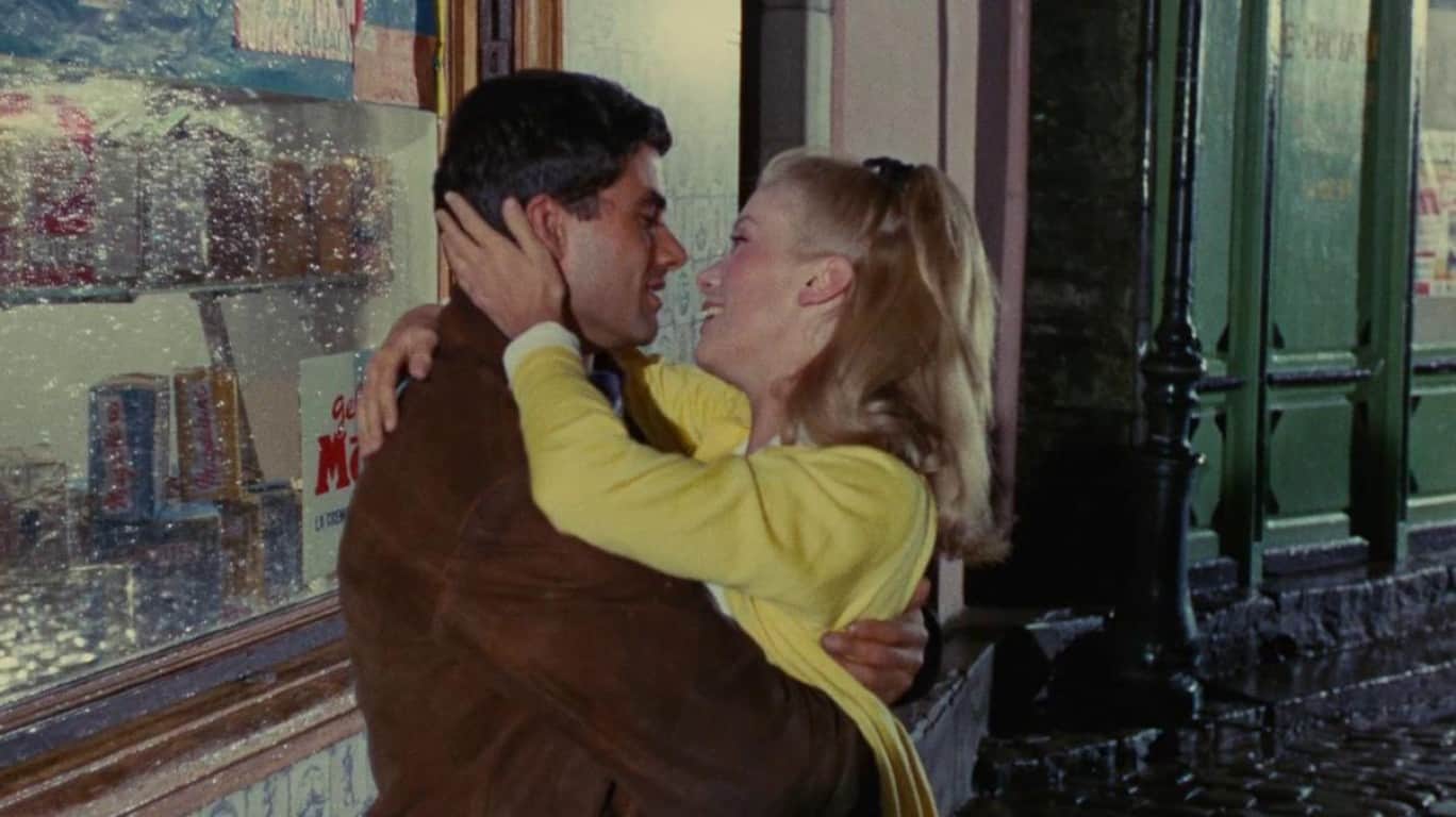 "The Umbrellas of Cherbourg" (1964) | Catherine Deneuve and Nino Castelnuovo in The Umbrellas of Cherbourg (1964)