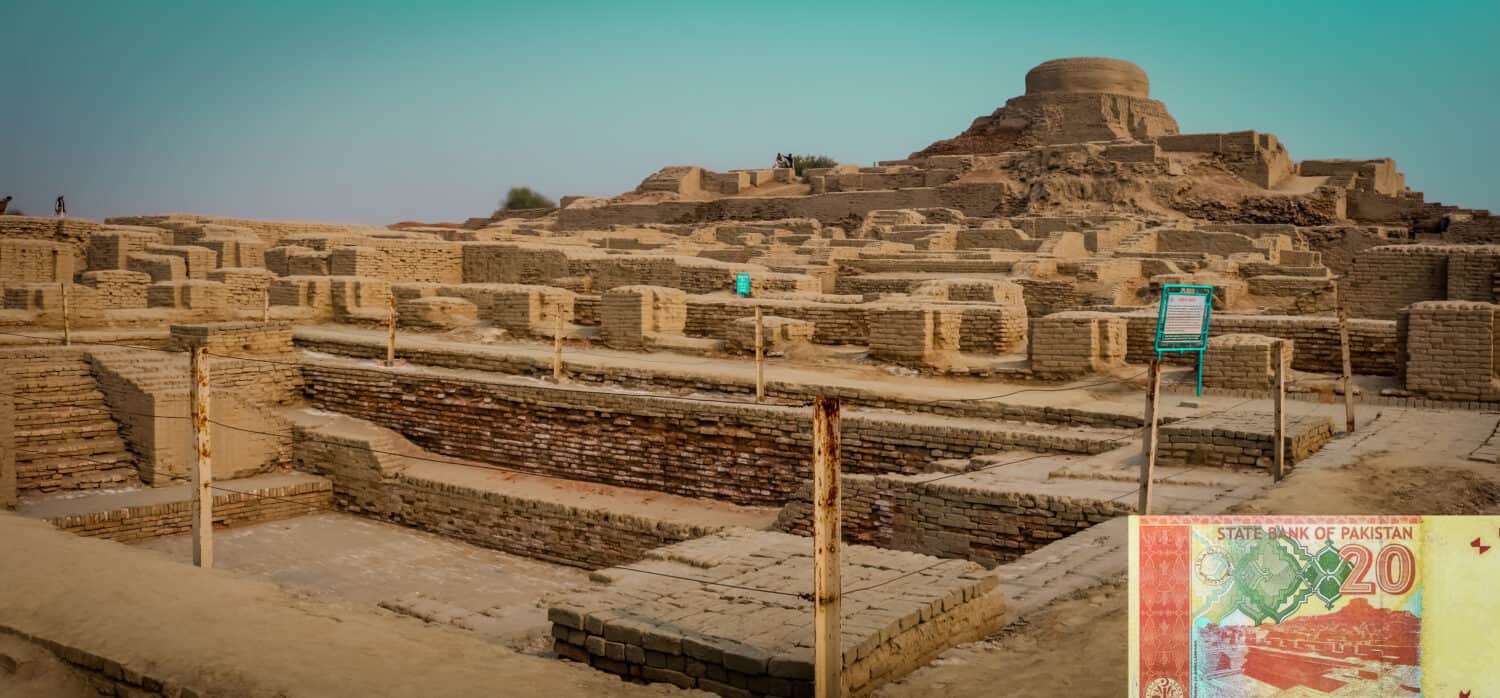 Mohen Jo Daro is an archaeological site in the province of Sindh, Pakistan. Built around 2500 BCE, it was one of the largest settlements of the ancient Indus Valley Civilisation, and one of the world