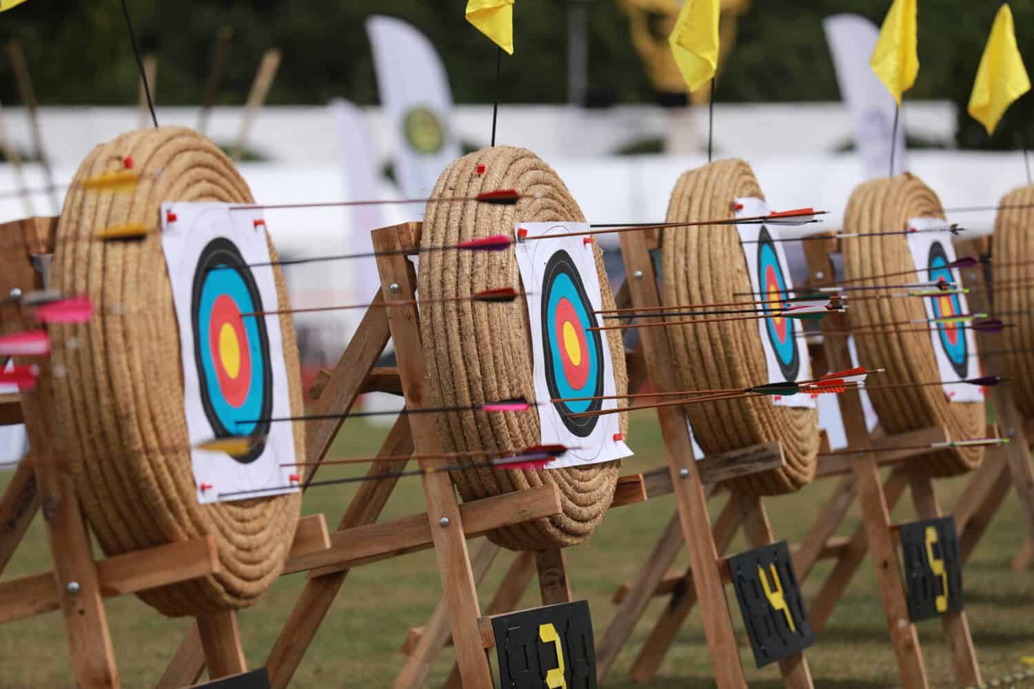 archery target, archery competition by Naden81