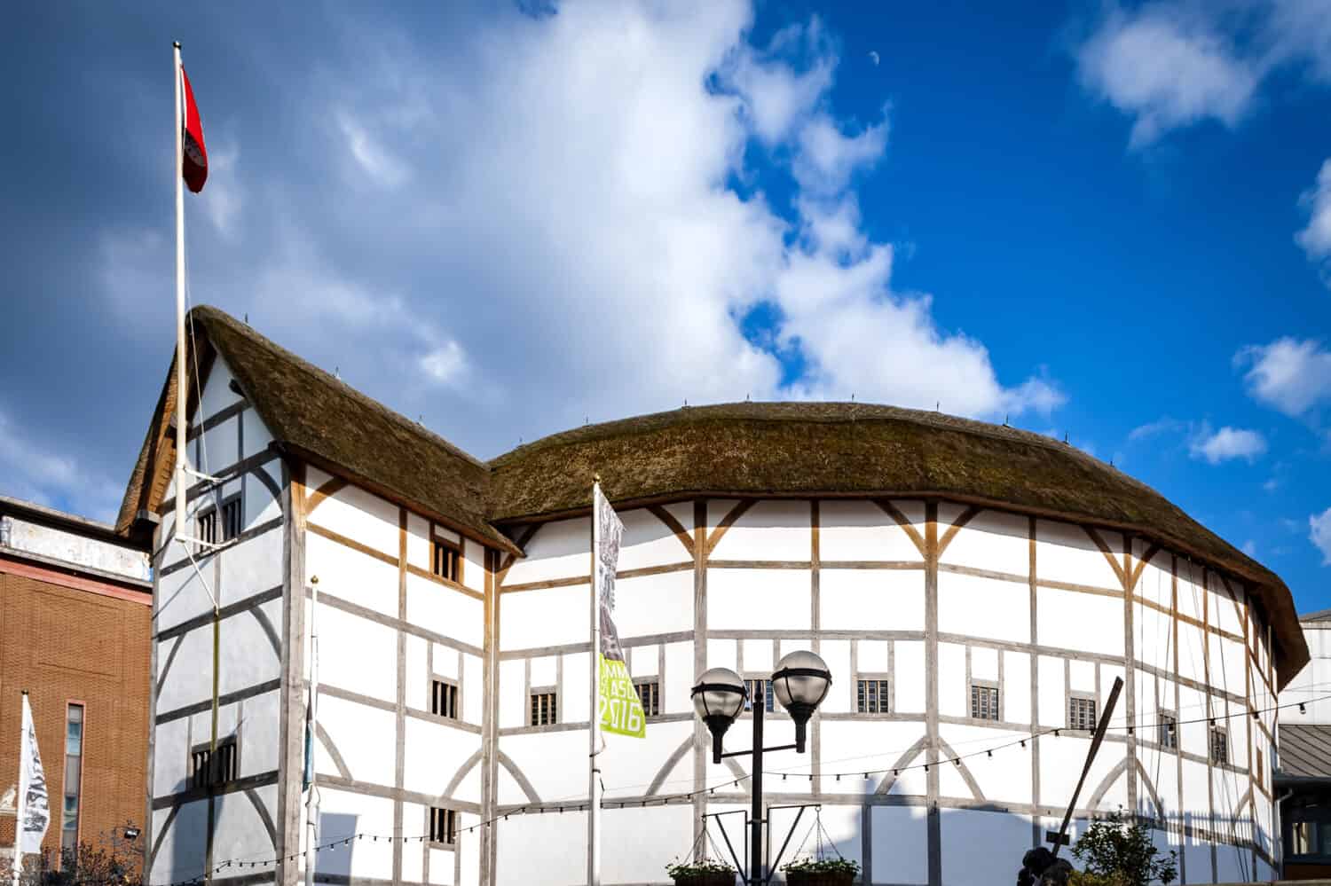 Shakespeare's Globe is the complex housing a reconstruction of the Globe Theatre, an Elizabethan playhouse in the London Borough of Southwark