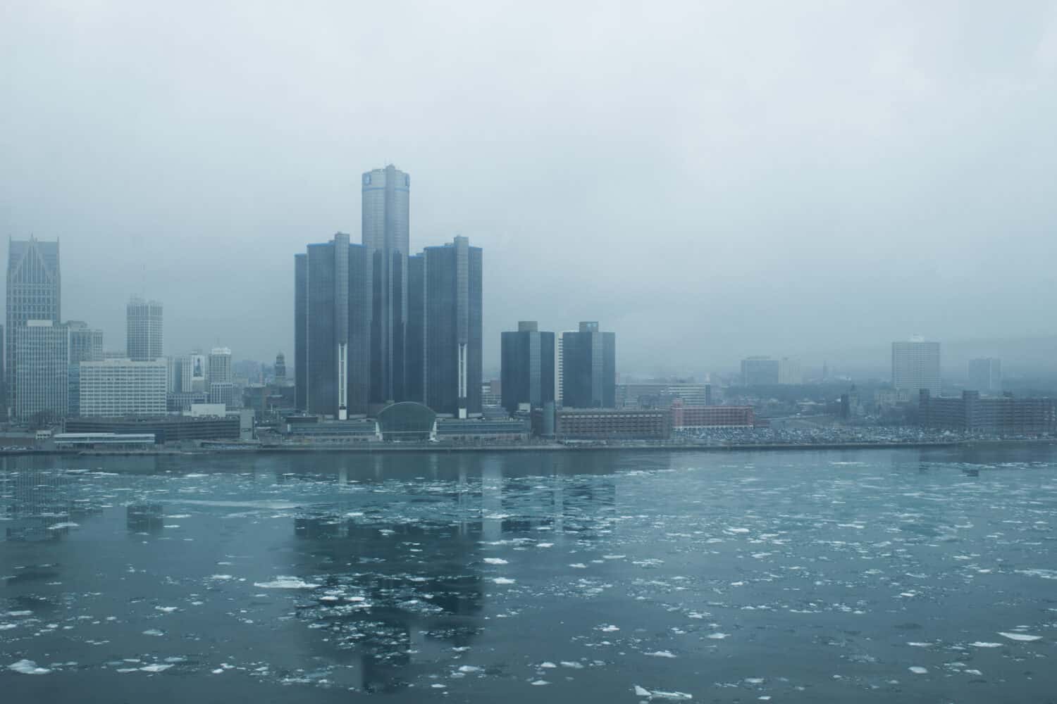 Detroit River (Winter)