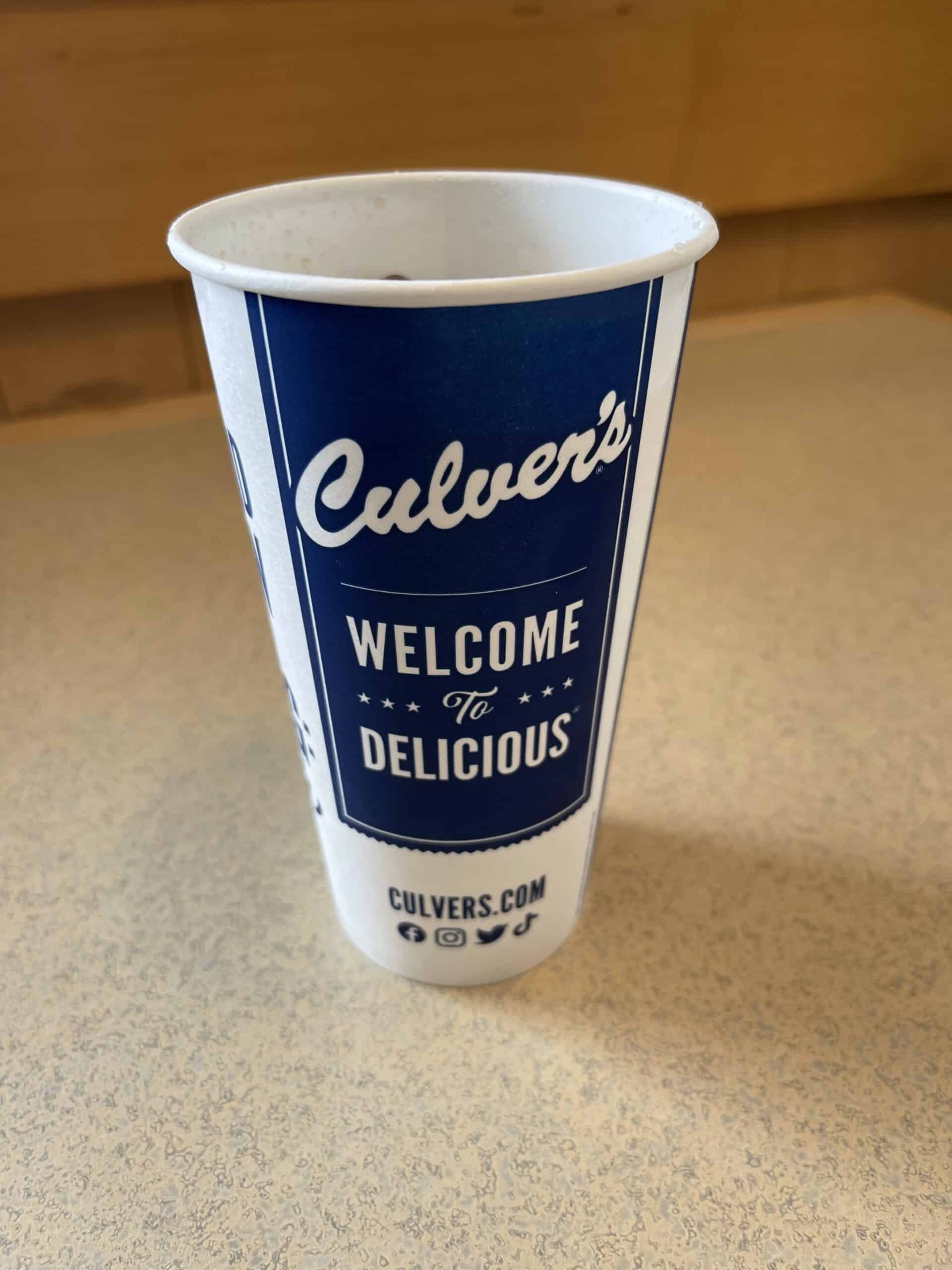 Culver's cup