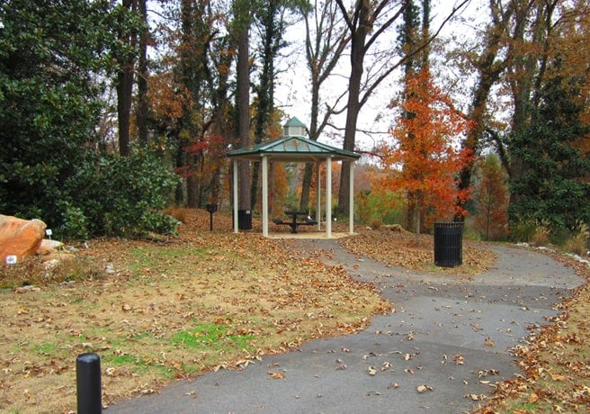 Gazebo at Henderson Park in Tucker, Georgia by Matthew R. Lee