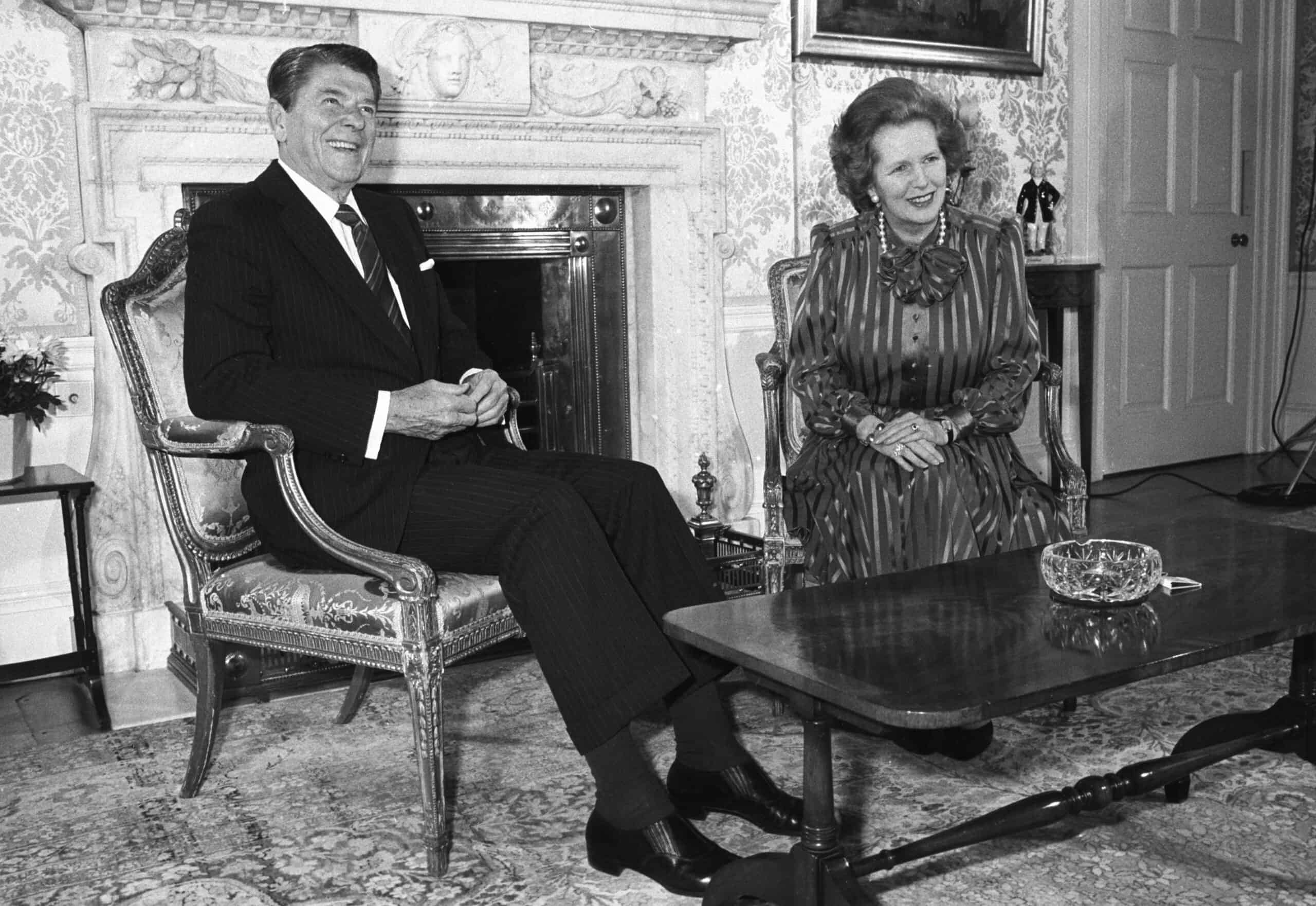 Ronald Reagan And Margaret Thatcher