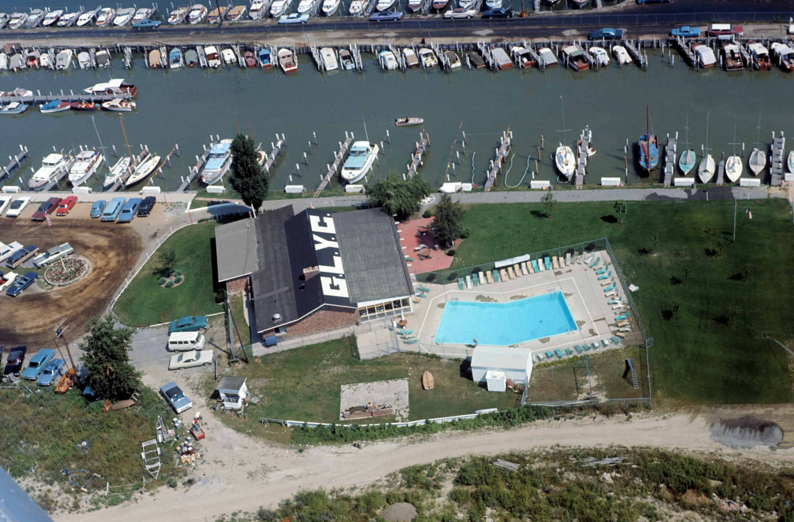 Great Lakes Yacht Club - Aerial Photo (1965) by GarlandFamily