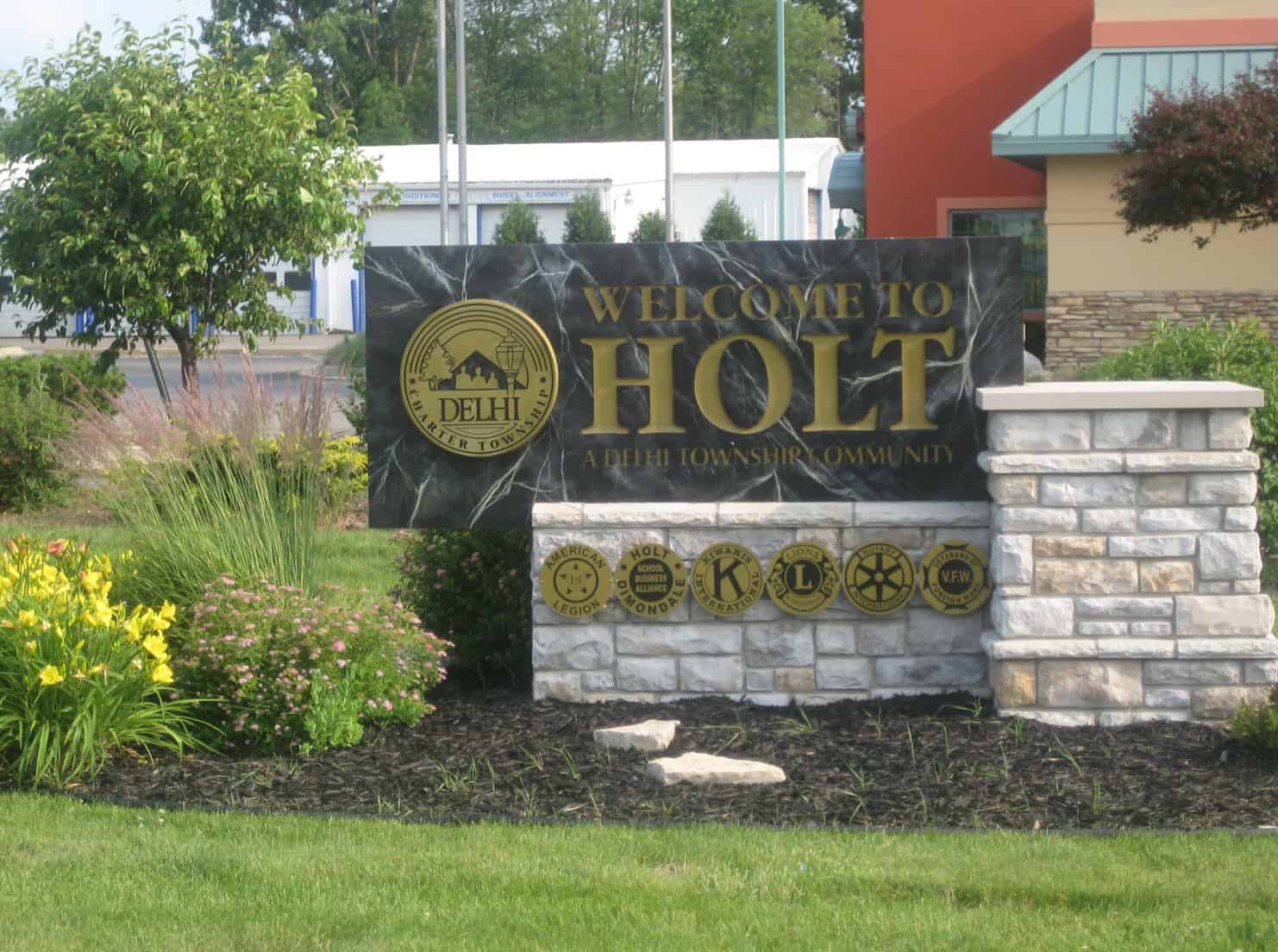 Holt, Michigan Entrance Sign by Dj1997