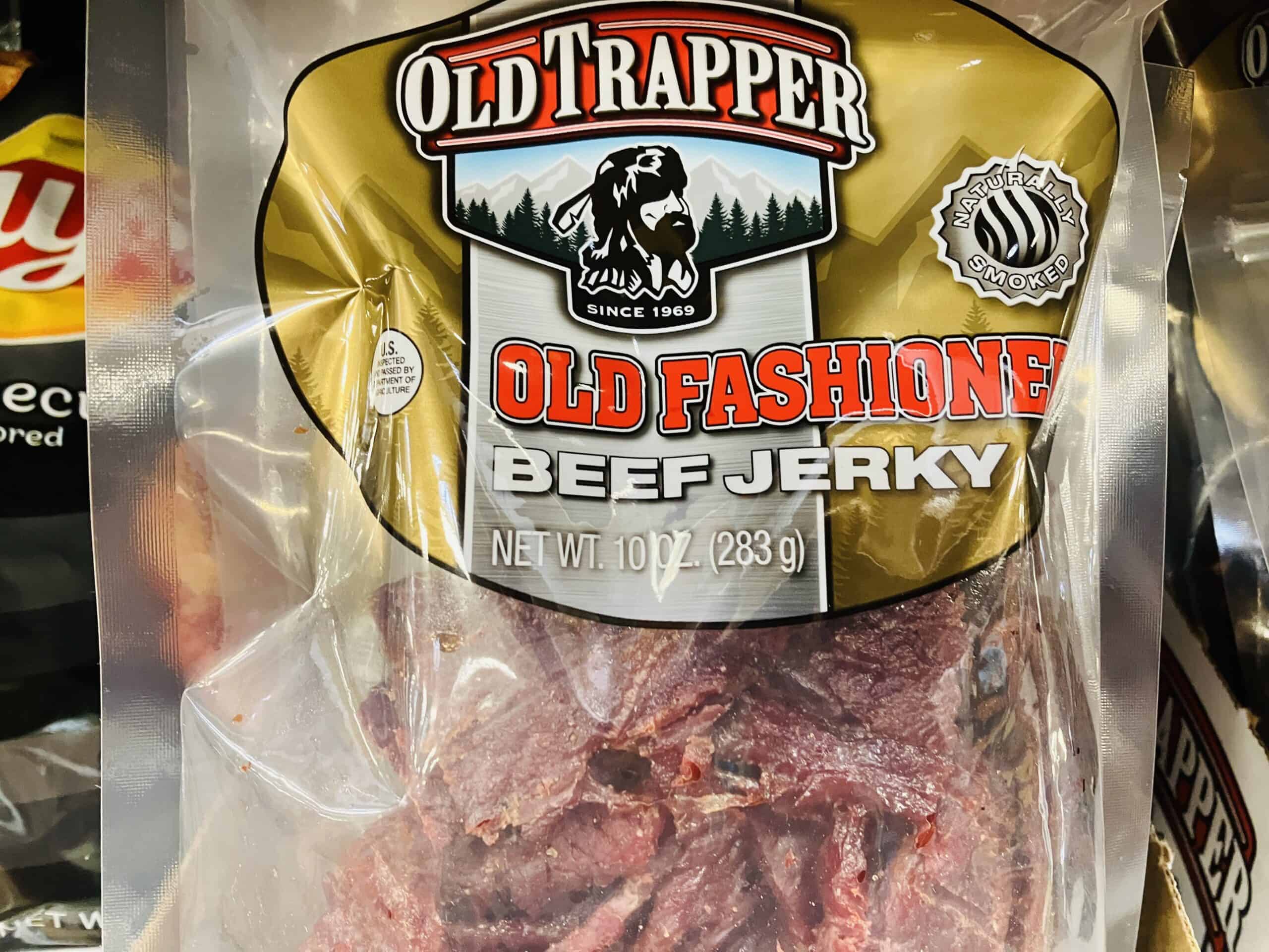 Old Trapper beef jerky