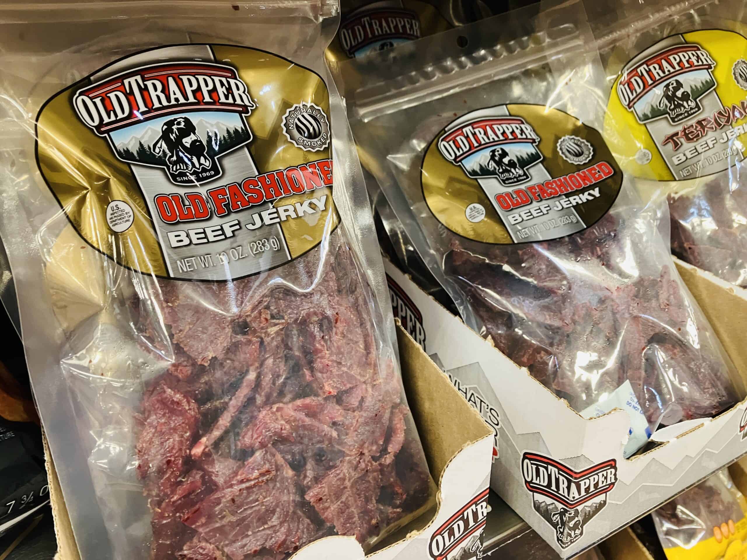 Old Trapper beef jerky