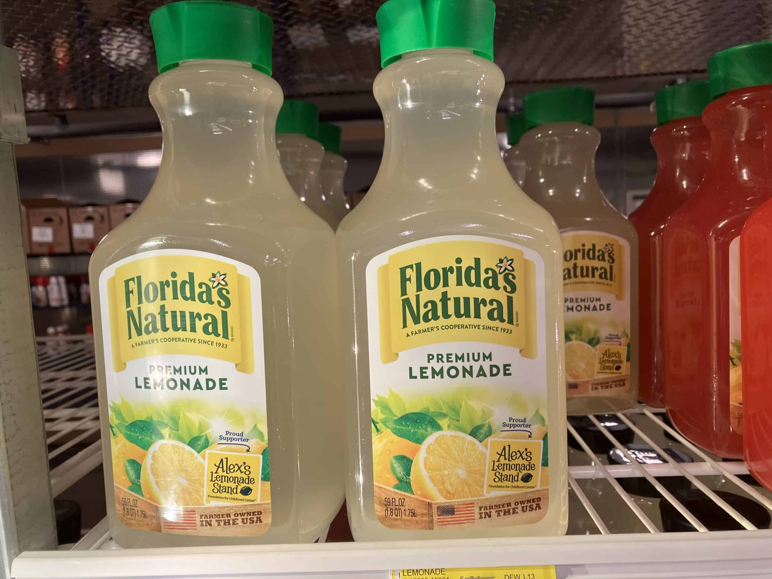 Florida's Natural lemonade