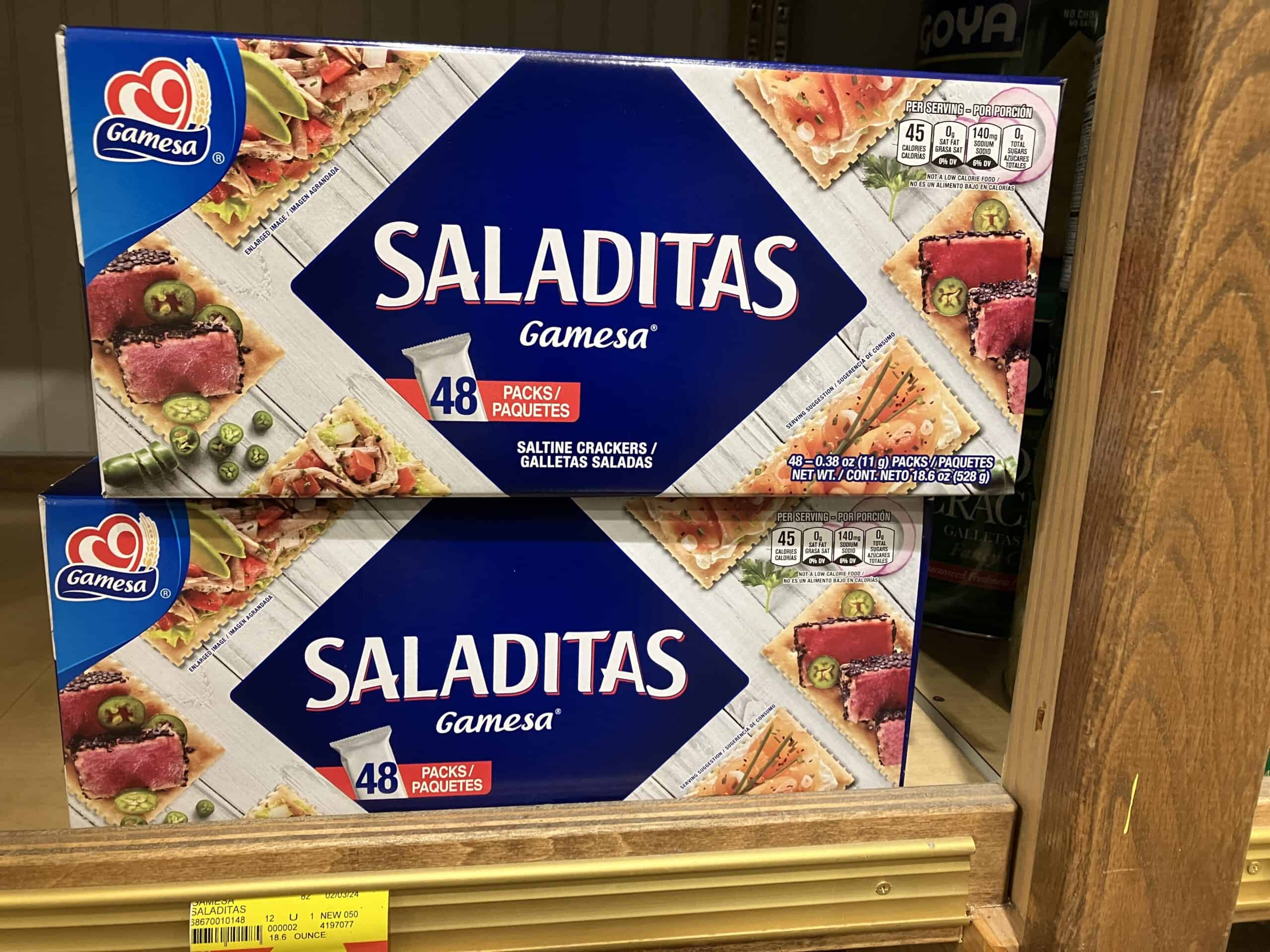 Saladitas crackers