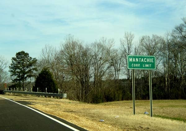 Mantachie, Mississippi city limits by Patriarca12