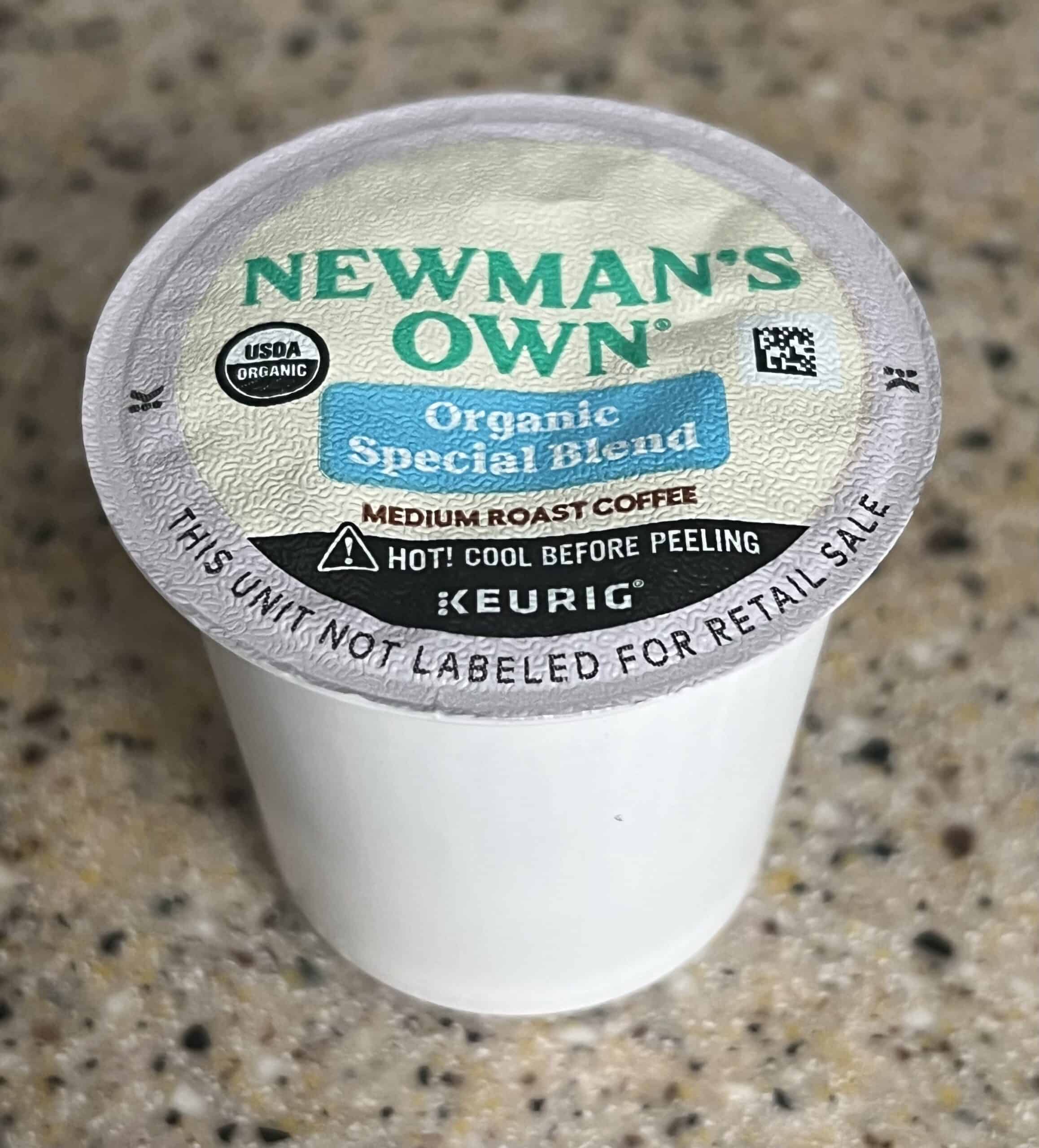 Newman's Own Organic Special Blend Medium Roast Coffee Pod