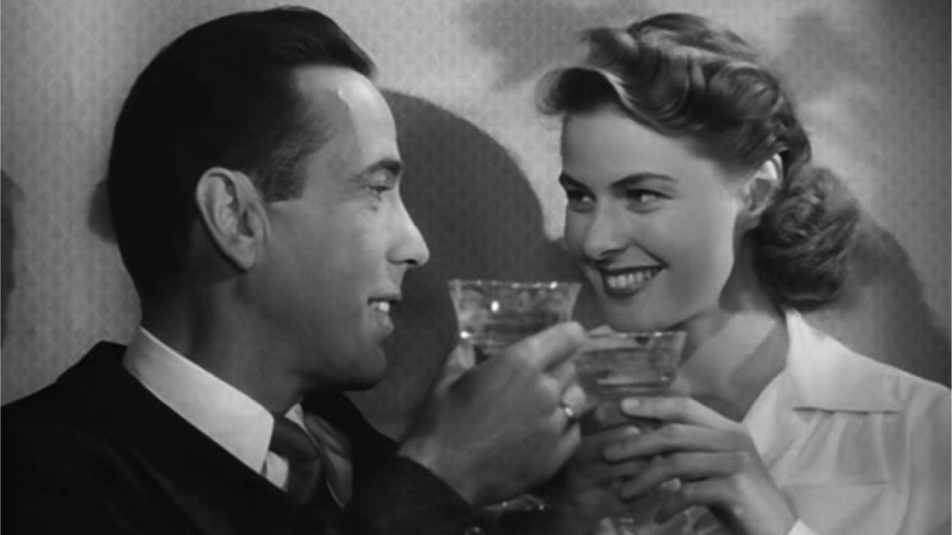 Casablanca (1942) | Ingrid Bergman and Humphrey Bogart in Casablanca (1942)