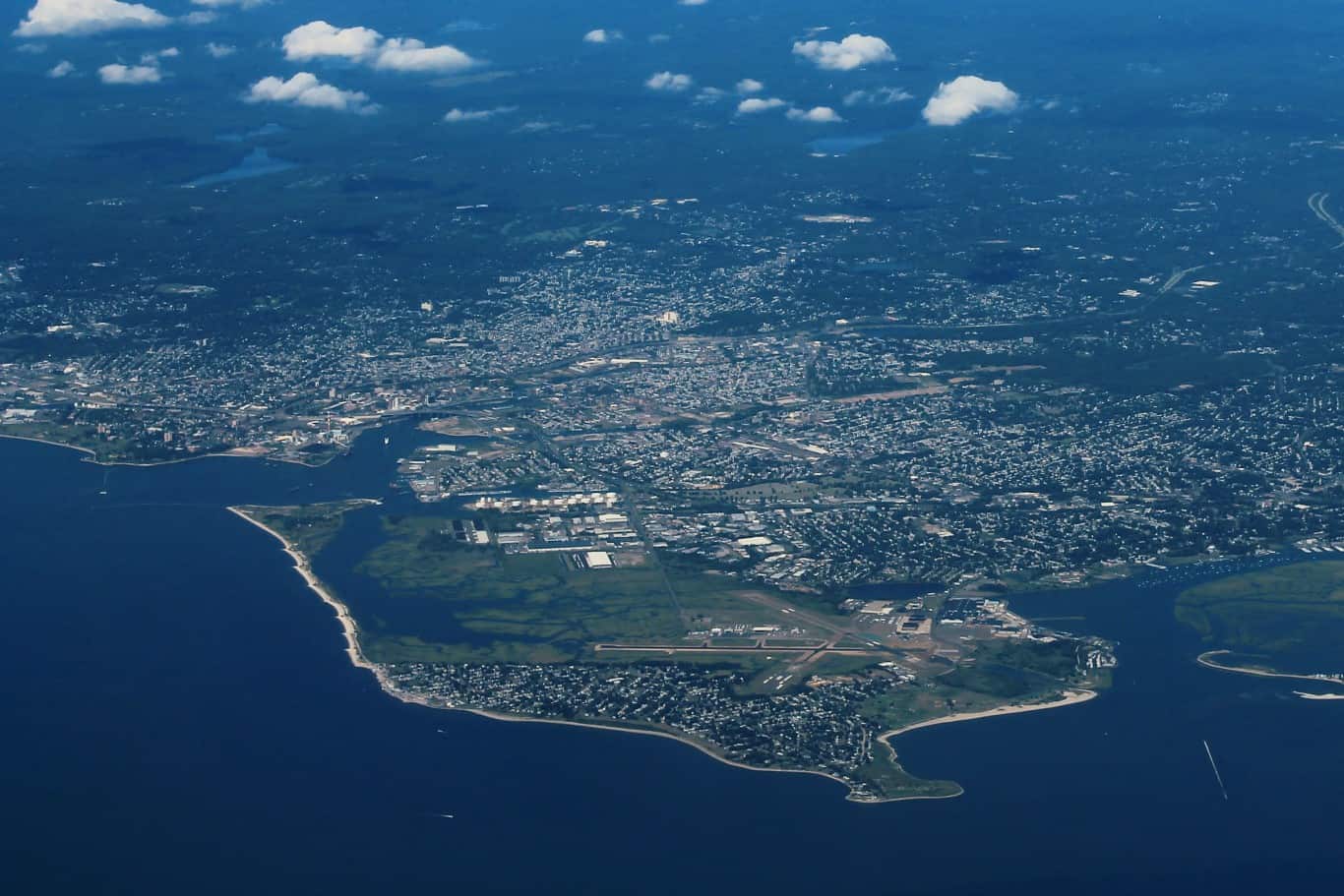 Bridgeport+Connecticut | Bridgeport Connecticut Aerial